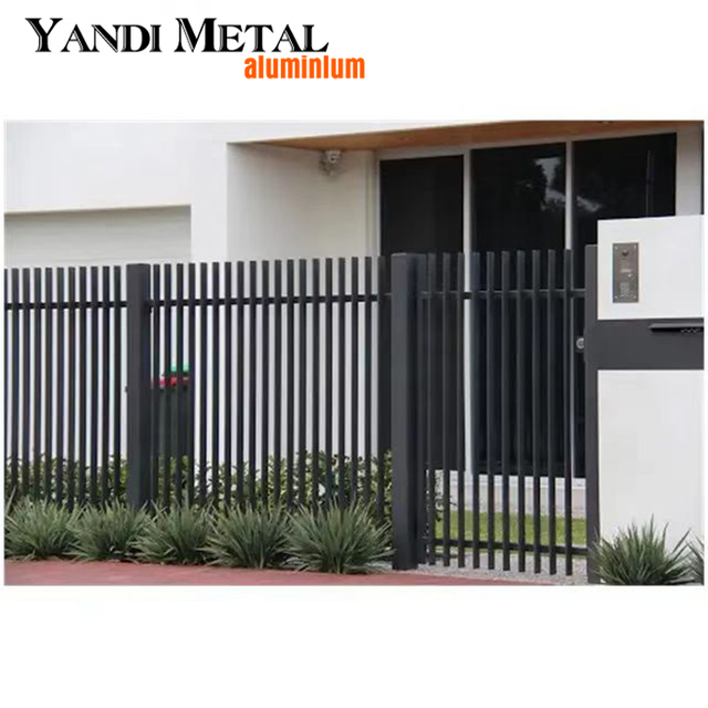 Yandi Aluminium منتجات جديدة من الألومنيوم لوحة سياج أمني سياج حديقة خارجي