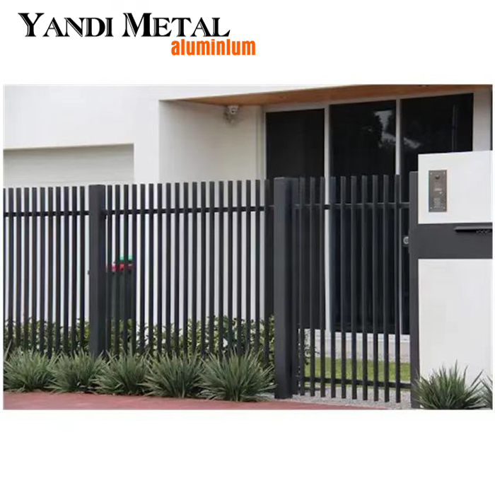 Yandi Aluminium منتجات جديدة من الألومنيوم لوحة سياج أمني سياج حديقة خارجي