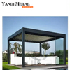 3 × 3 3 × 4 4 × 6 4 × 8 جناح ألومنيوم خارجي حديث مقاوم للماء جناح كهربائي قابل للتعديل سقف كوة مناخي حيوي