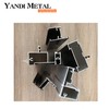 مقاطع الألمنيوم المبثوقة المطلية بمسحوق مخصصة من Yandi Aluminium