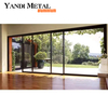 Yandi Aluminium بالجملة تصميم حديث جديد باب من الألومنيوم المقوى العازل للصوت
