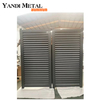 ملف ألومنيوم مخصص لسياج شريط الألمنيوم للخصوصية لوحة سياج من الألومنيوم الأفقي