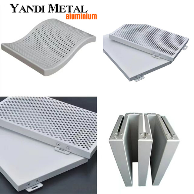 انحياز معدني Alucobond انحياز خارجي من الألومنيوم Soild