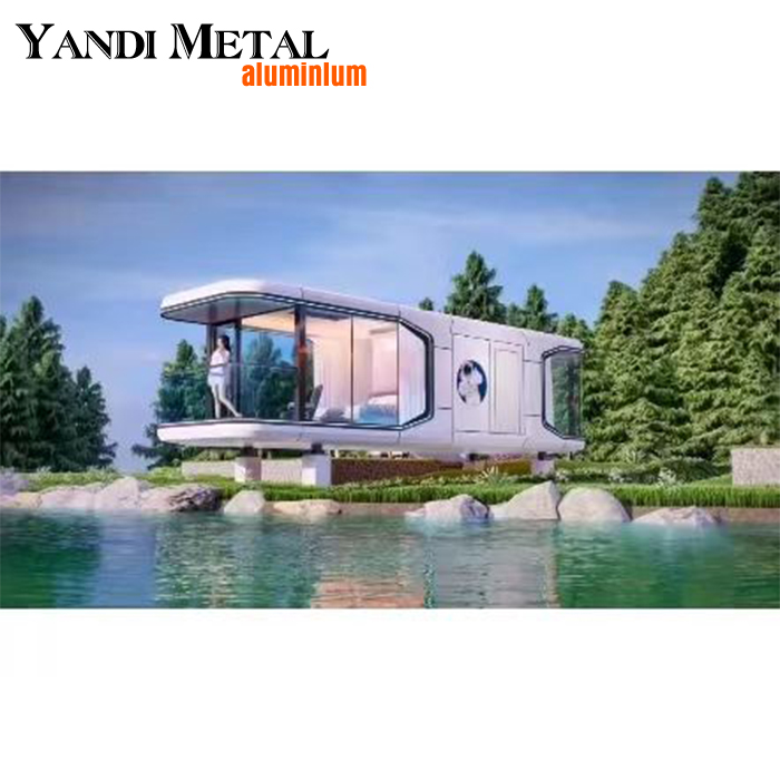 تجديد المصنع 2024 قصة واحدة 20 قدم 40 قدم منزل فولاذي جاهز Apple Pod Space pod Office pod Hotel الميزانين
