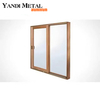يمكن تخصيص تصميم Yandi Aluminium الاحترافي لنافذة عازلة من الألومنيوم بزجاج مزدوج مع شاشة