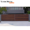 Yandi تصميم باب حديث مخصص باب ألومنيوم تصميم المصنع باب ألومنيوم محلي ساخن