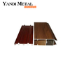 بثق الألمنيوم الصناعي المجوف لتصنيع نوافذ الألمنيوم Yandi China الشركة المصنعة للنافذة