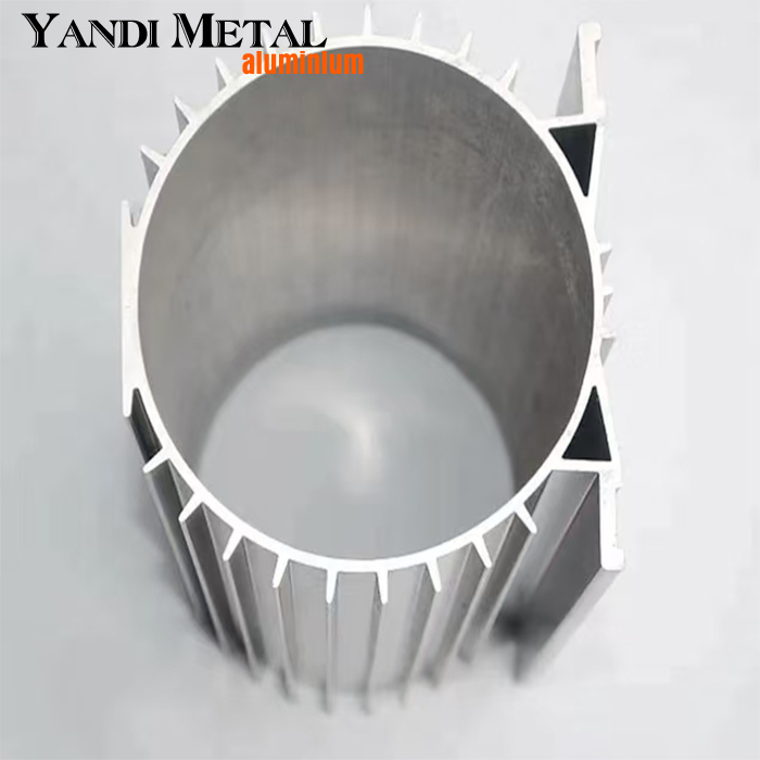 Yandi كبير 6061 6063 بالوعة الحرارة الألومنيوم مخصص الألومنيوم بالوعة الحرارة الألومنيوم
