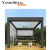3 × 3 3 × 4 4 × 6 4 × 8 جناح ألومنيوم خارجي حديث مقاوم للماء جناح كهربائي قابل للتعديل سقف كوة مناخي حيوي